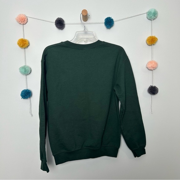 Taylor Swift Folklore Seven Lyrics Dark Green Pullover - Picture 3 of 5